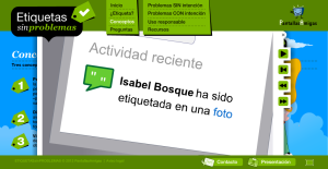 Captura del web ETIQUETASsinPROBLEMAS.com